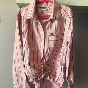 Abercrombie kids Girls button down shirt Sz 11/12